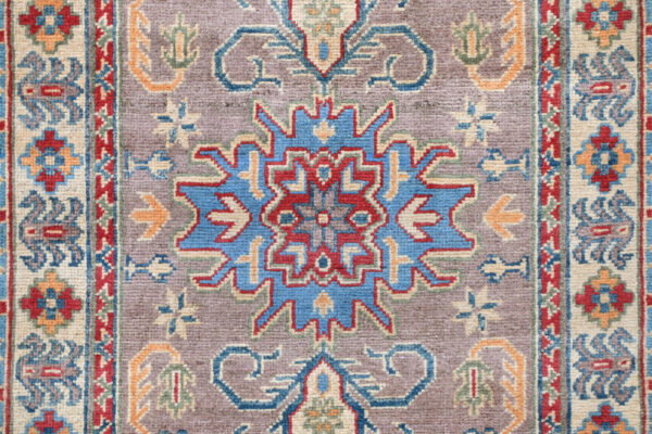 Village Kazak 287cm x 80cm / 9'5'' x 2'8'' - Image 3