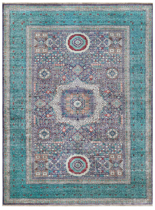 Fine Chob Rang Mamluk 293cm x 198cm / 9'7'' x 6'6''
