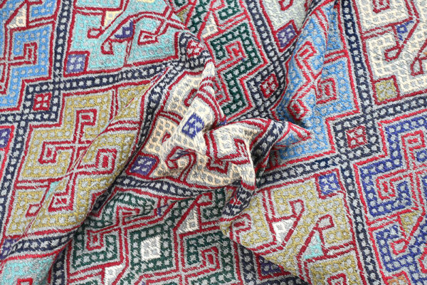 Soumak Kilim Rug 196cm x 163cm / 6'5'' x 5'4'' - Image 2