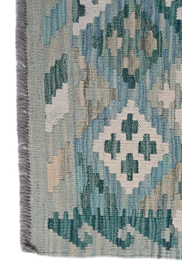 Maimana Chobi Kilim Runner 201cm x 77cm / 6'7'' x 2'6'' - Image 3