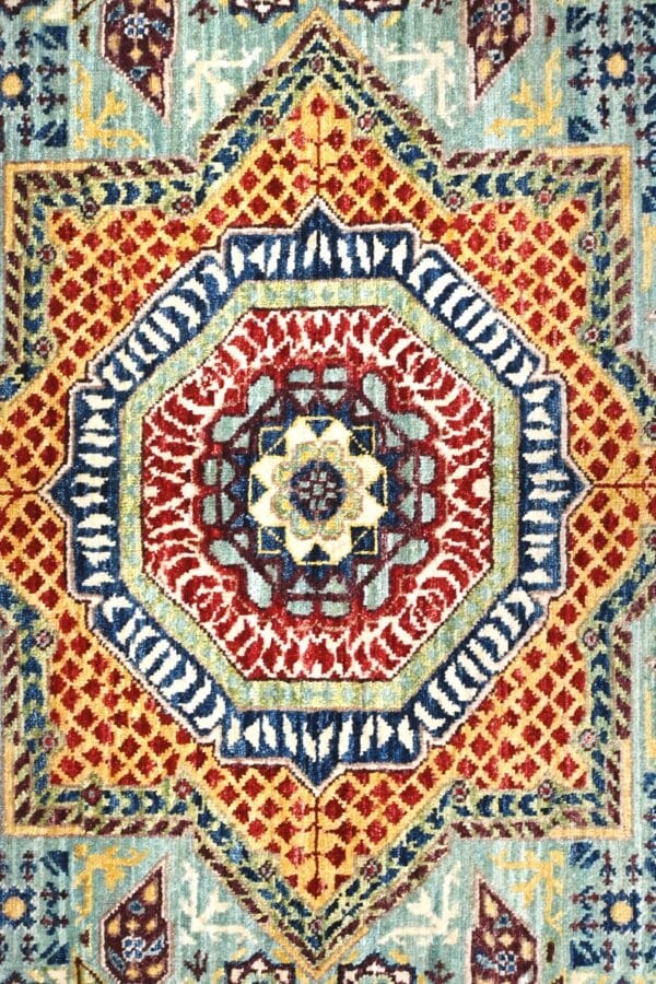 Chob Rang Mamluk 233cm x 172cm / 7ft 8in x 5ft 8in - Image 2