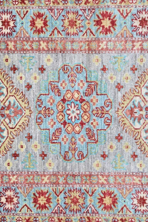 Fine Kazak Runner 212cm x 75cm / 7ft x 2ft 6in - Image 2