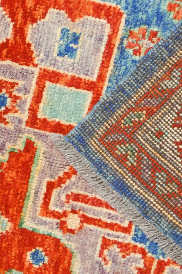 Afghan Abshar Rug 205cm x 151cm / 6ft 9in x 5ft - Image 5