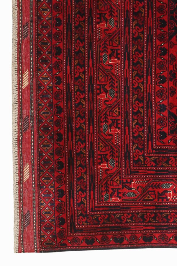 Afghan Fine Belgic Mauri Rug 291cm x 200cm /  9ft 6in x 6ft 7in - Image 2
