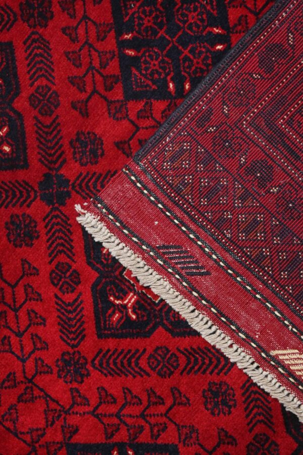 Afghan Fine Belgic Mauri Rug 291cm x 200cm /  9ft 6in x 6ft 7in - Image 6