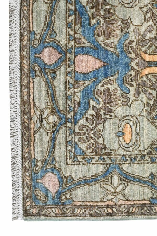 Afghan Samarkand Chob Rang Rug 119cm x 172cm / 3ft 11in x 5ft 8in - Image 3