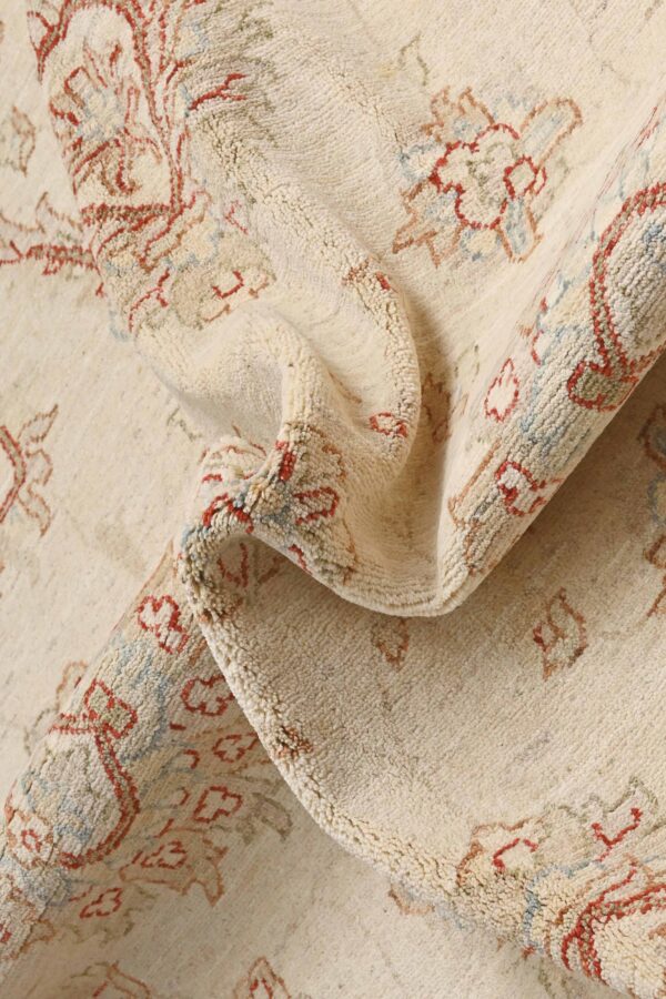 Afghan Ziegler Rug 254cm x 166cm / 8ft 4in x 5ft 5in - Image 5