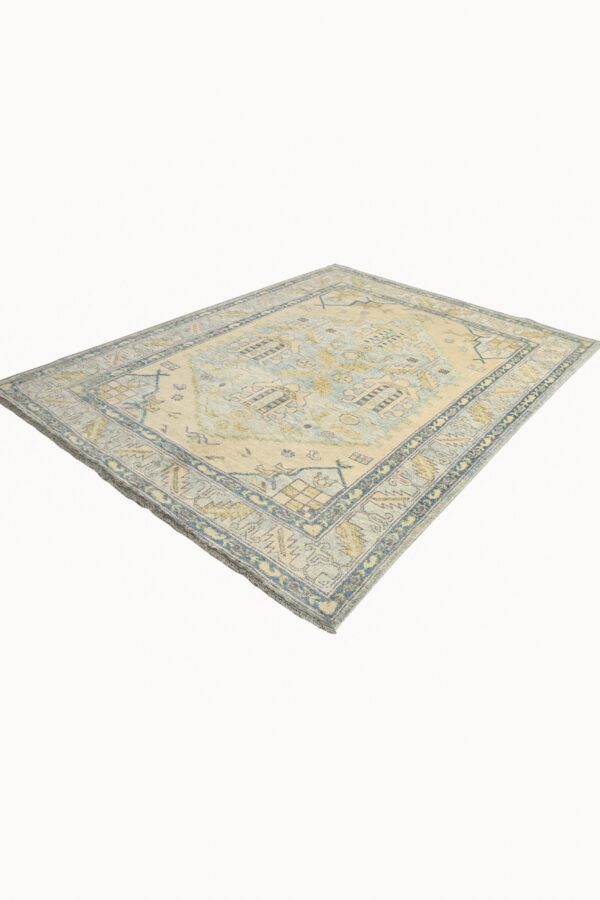 Afghan Abshar Rug 234cm x 179cm / 7'8'' x 5'10'' - Image 7